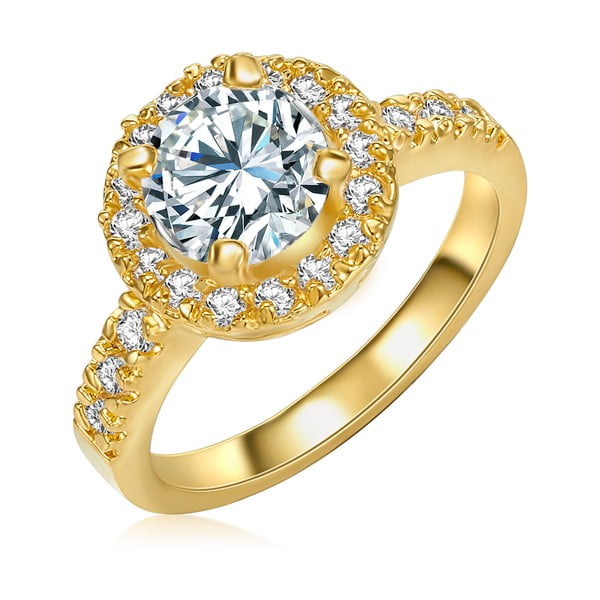 Дамски пръстен в злато Bride, размер 56 - Tassioni