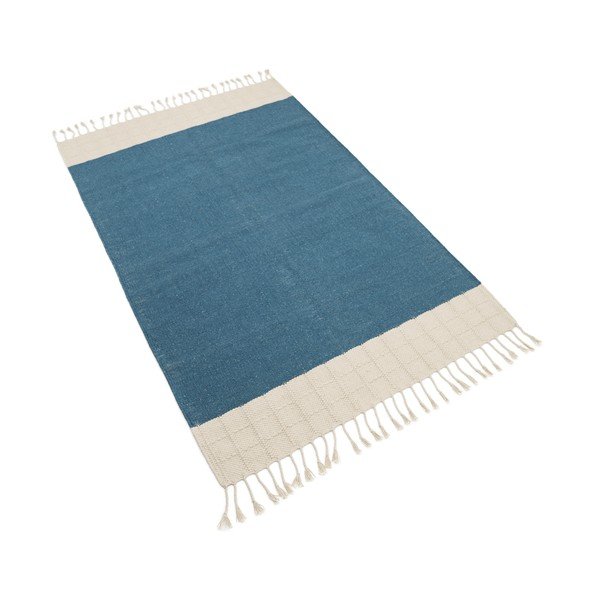 Син килим 150x100 cm Lucia - Nattiot-image-4