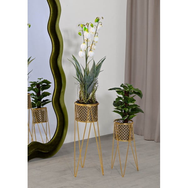 Метални стойки за цветя 2 бр. ø 20 cm (височина 46 cm) Nat – Mauro Ferretti-image-1