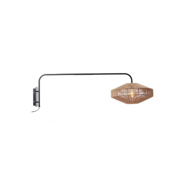 Метална стенна лампа за контакт в естествен цвят ø 43 cm Lyra – Light & Living-image-2