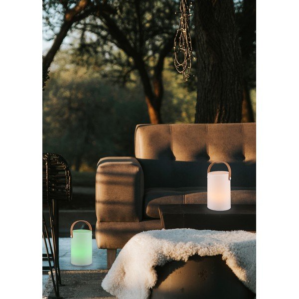 LED външно осветително тяло с дистанционно управление със соларен панел (височина 21 cm) Aruba – Trio-image-1