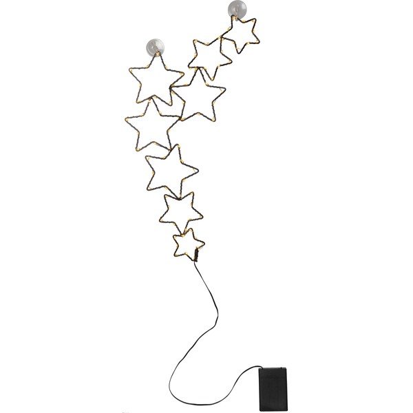 Черна коледна светлинна украса Stella - Star Trading-image-2