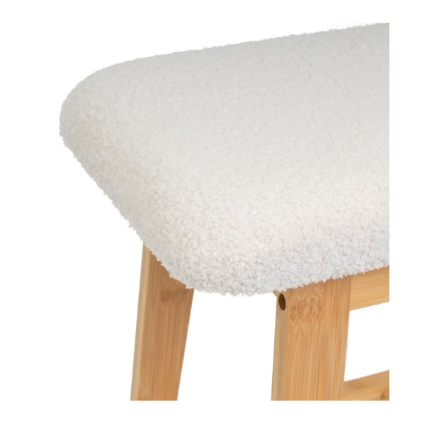 Пейка в бял и естествен цвят – Casa Selección-image-1