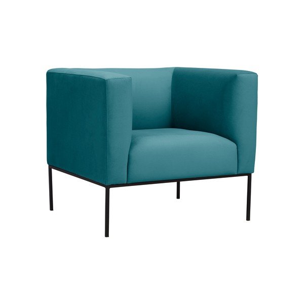 Тюркоазен фотьойл Neptune - Windsor & Co Sofas-image-2