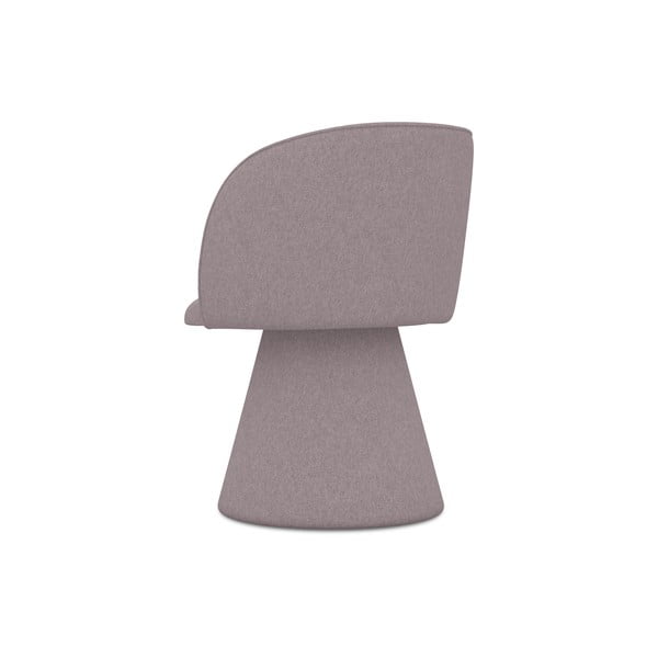 Тапициран трапезен стол в цвят лавандула Maia – Makamii-image-3