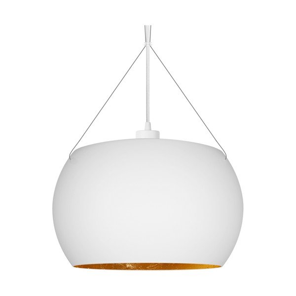 Висяща лампа в бяло и златно MOMO Elementary Double - Sotto Luce-image-1