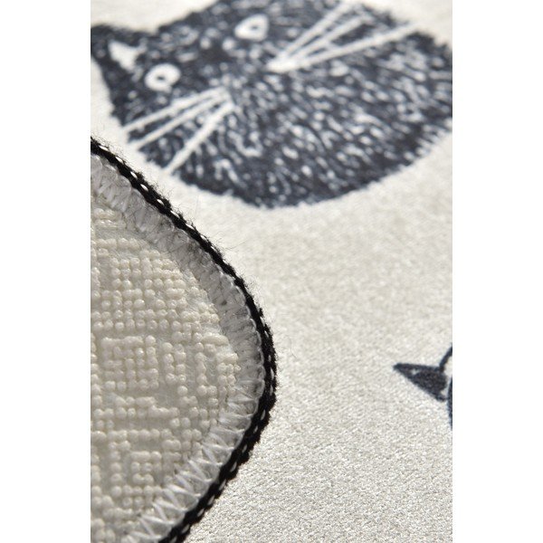 Черен-бежов килим за баня 40x60 cm Cutie – Foutastic-image-2