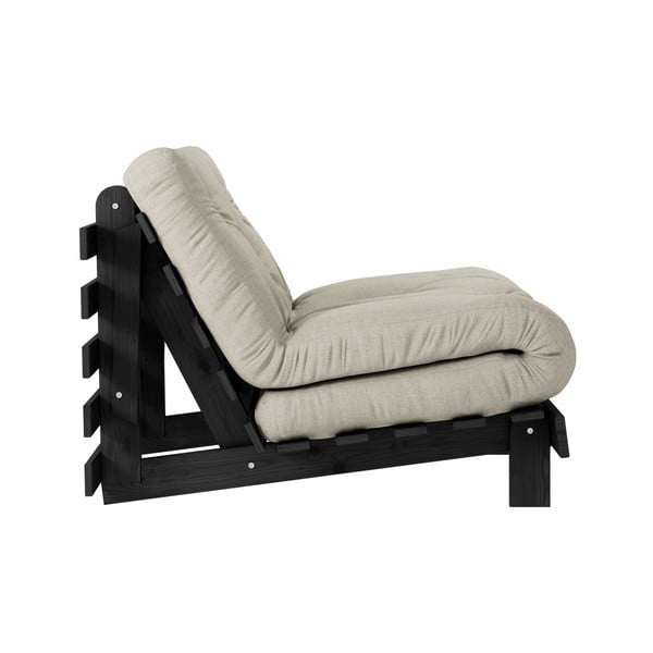 Разтегаем фотьойл Karup Design Roots Black/Linen Beige-image-4