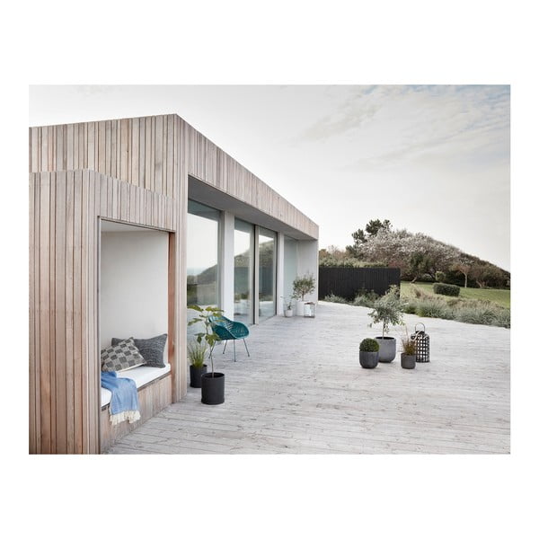 Комплект от 2 черни бамбукови фенера Bamboo Garo Grid - Hübsch-image-3