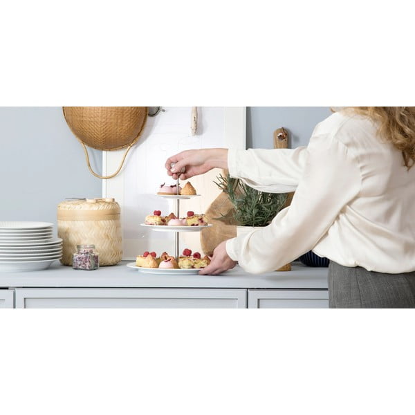 Hammershoi Etagere триетажен етажерка от бял порцелан, ⌀ 28 cm Hammershøi - Kähler Design-image-3