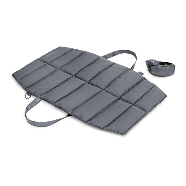 Тъмносиво креватче за пътуване за куче 53x80 cm Strada Asphalt S – MiaCara