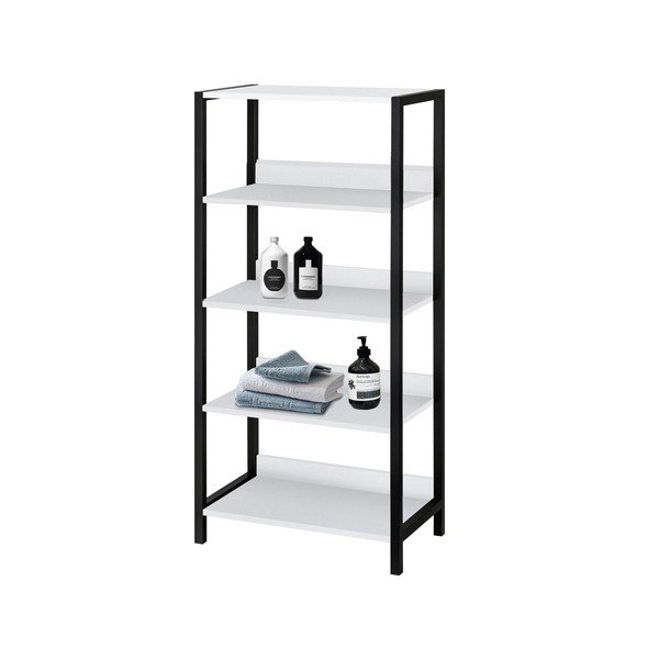 Бял рафт за баня 60x125 cm Chris – Støraa-image-1