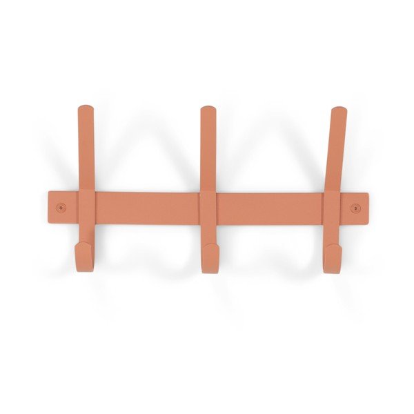 Метална стенна закачалка в цвят сьомга 40 cm Dexter – Spinder Design-image-2