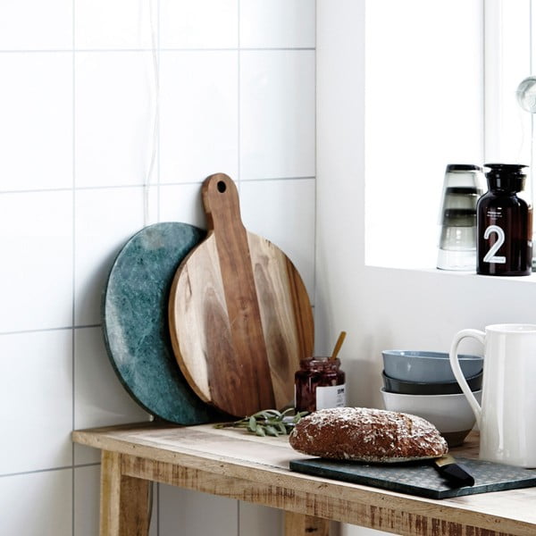 Sada 2 krájecích prkének z akátového dřeva House Doctor Nature-image-1
