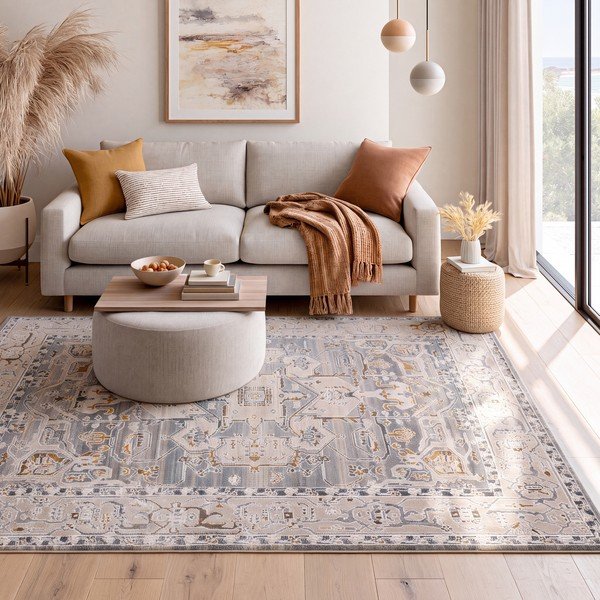Сиво-син килим 154x230 cm Berta – Universal-image-1