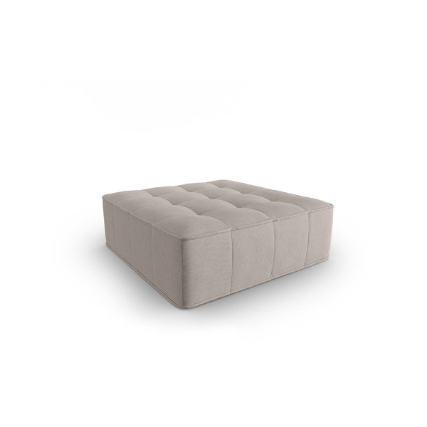 Светлосива табуретка Mike - Micadoni Home-image-2