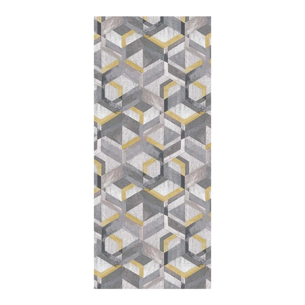 Ретро жълто-сив мокет, 60 x 115 cm - Floorita