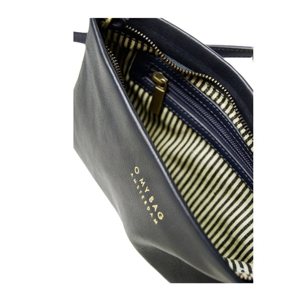Kožená kabelka/psaníčko O My Bag Dashing Daisy Midnight Blue-image-3
