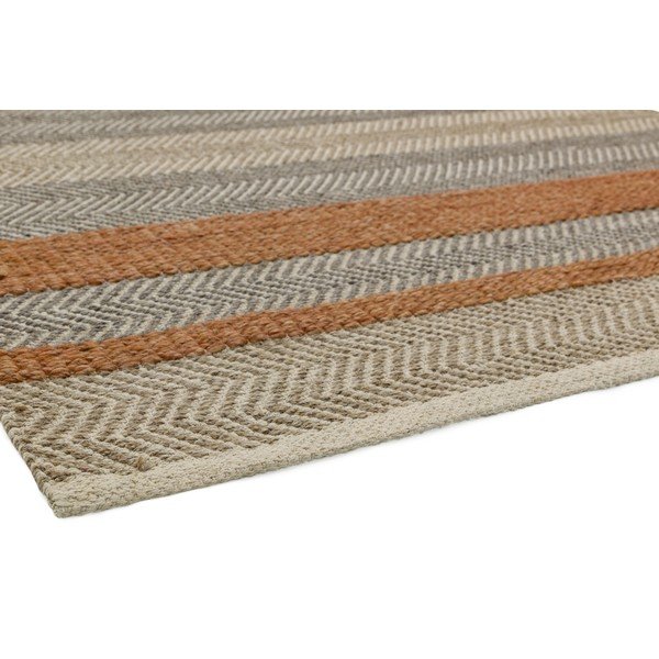 Кафяво-оранжев килим , 160 x 230 cm Fields - Asiatic Carpets-image-4