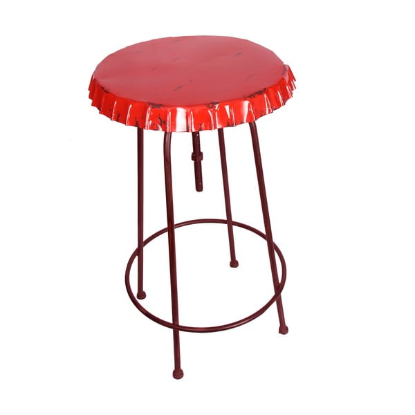 Kovový stůl Tabouret Rouge