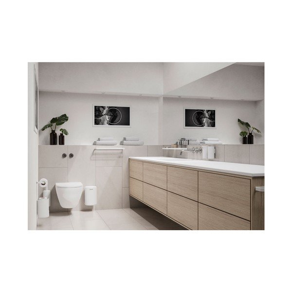 Бяла етажерка за баня , 22 x 11,4 cm Rim - Zone-image-1