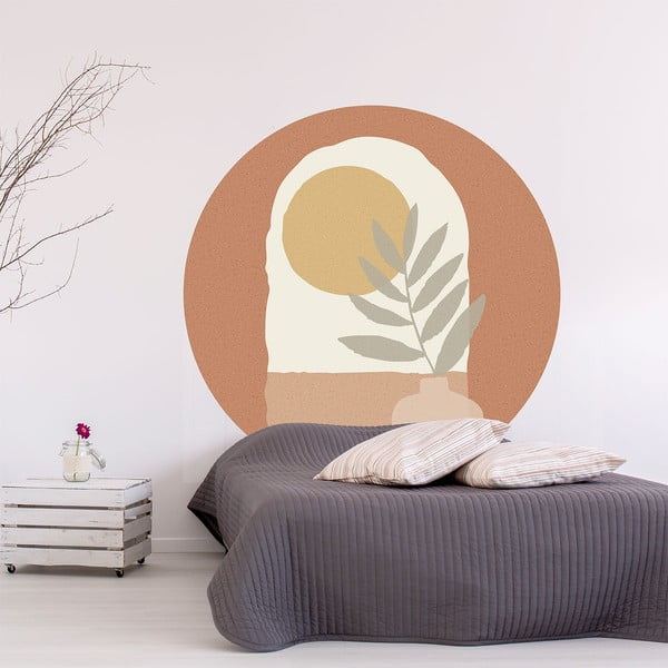Стикер за стена 120x140 cm Sunrise and Olive Branch - Ambiance-image-4