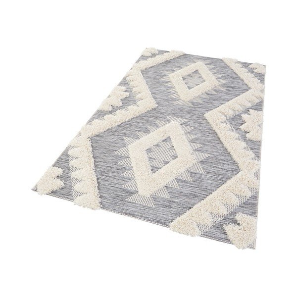 Сив килим Handira Indian, 170 x 115 cm - Mint Rugs-image-1