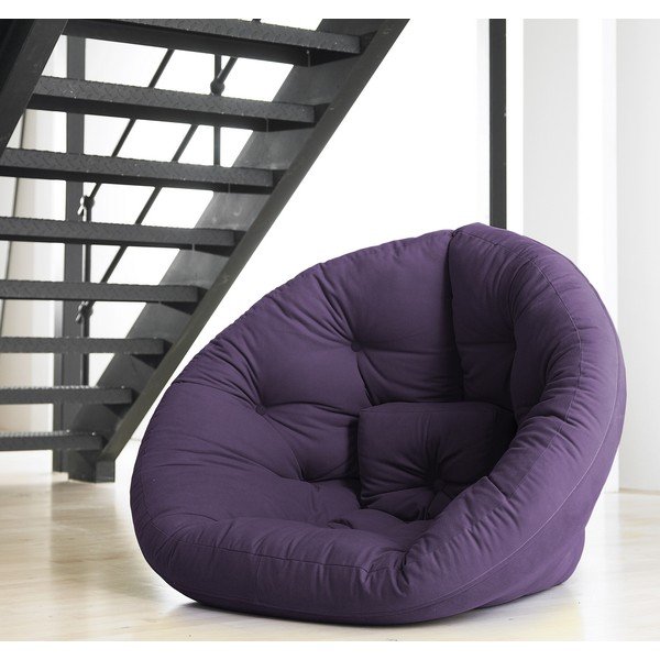 Rozkládací křeslo Karup Baby Nest Purple