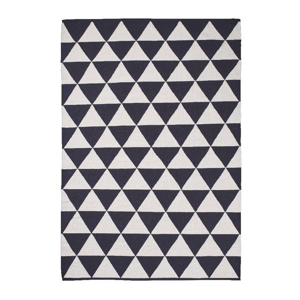Černo-bílý koberec Think Rugs At Manhattan, 150 x 230 cm