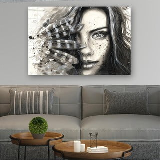 Картина върху стъкло 100x70 cm - Wallity