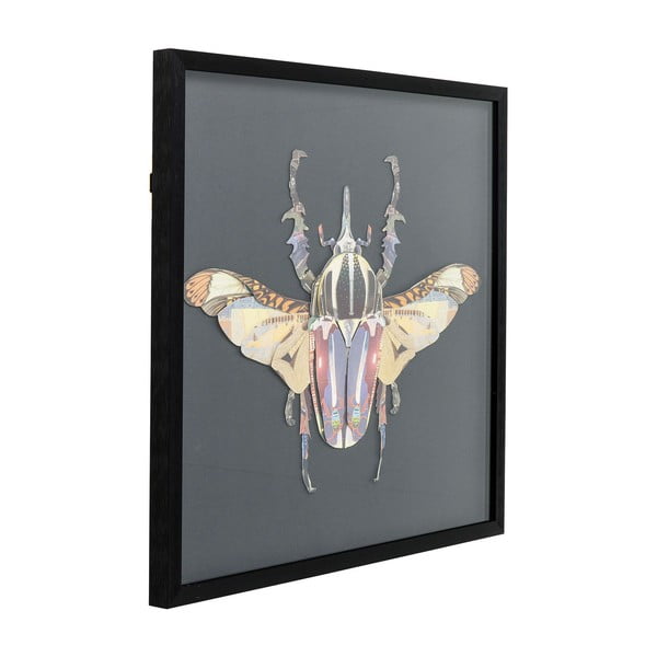 Картина в рамка "Бръмбар", 60 x 60 cm Art Beetle - Kare Design-image-1