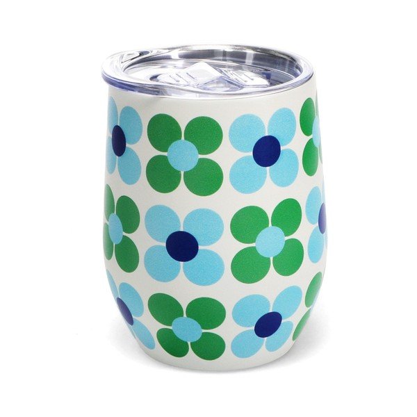Чаша за път 350 ml Blue and green Daisy – Rex London