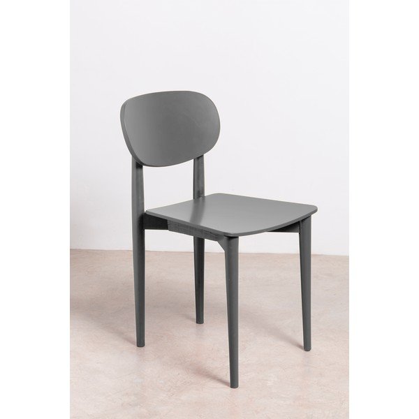Сив трапезен стол - Really Nice Things-image-1