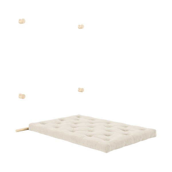 Кремав разтегателен диван от рипсено кадифе 135 cm Hooked – Karup Design-image-4