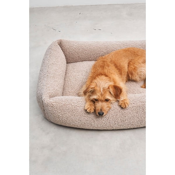 Бежово легло за куче от плат букле 55x70 cm Senso Greige S – MiaCara-image-3