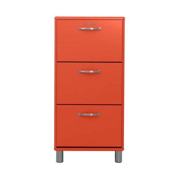 Червена стойка за обувки с панти Malibu - Tenzo-image-1