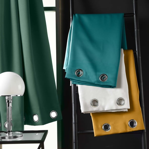 Бяло затъмняващо перде 135x180 cm Occult – douceur d'intérieur-image-3