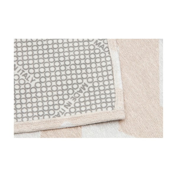 Бежово-бял мокет , 80 x 130 cm Optical - Floorita-image-3