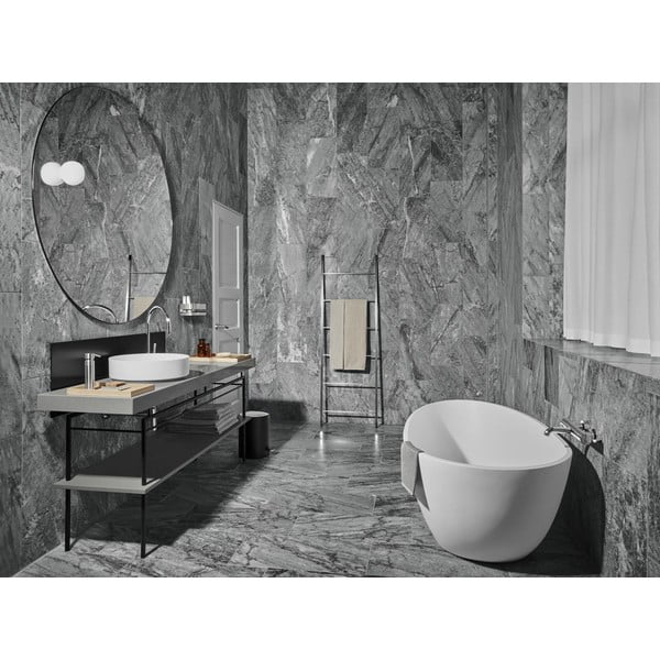 Стенен дозатор за сапун от неръждаема стомана в блестящо сребристо 100 ml Nexio - Blomus-image-1