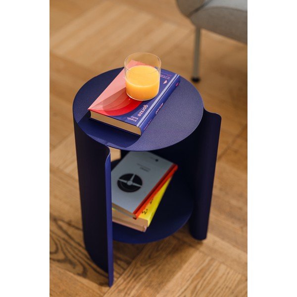 Стоманена кръгла странична масичка ø 32 cm Wa – noo.ma-image-4