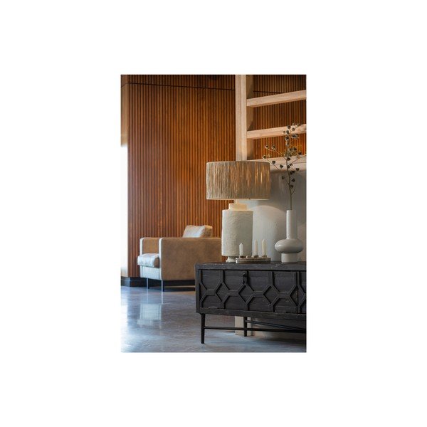 Настолна лампа в кремаво-натурален цвят (височина 63 cm) Pointed - BePureHome-image-2