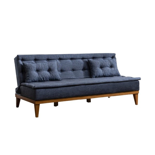Тъмно син разтегателен диван Aristea - Unique Design