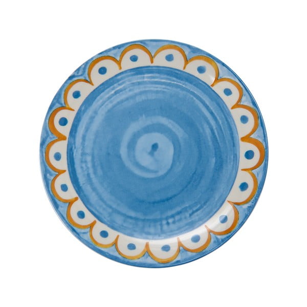 Светлосини порцеланови чинии в комплект от 6 бр. ø 27 cm Tangeri blue – Villa Altachiara