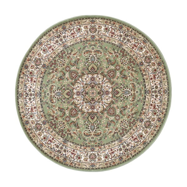 Зелен килим , ø 160 cm Zahra - Nouristan
