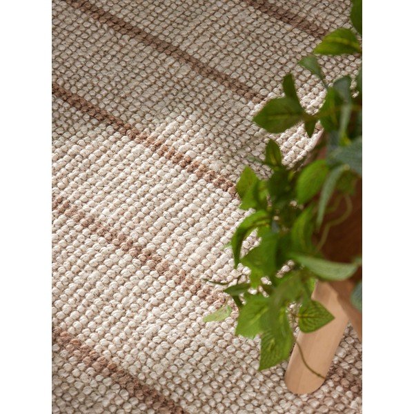 Кремав ръчно изработен ютен килим 160x230 cm Harvest Sierra – Elle Decoration-image-2