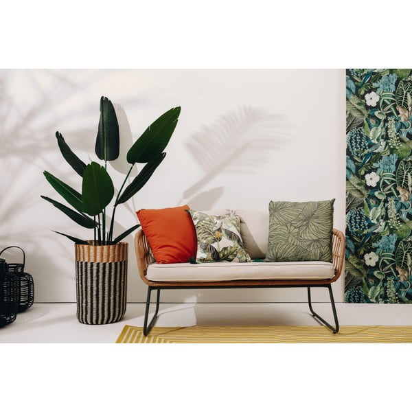 Зелена градинска възглавница Лилия, 50 x 50 cm - Hartman-image-2