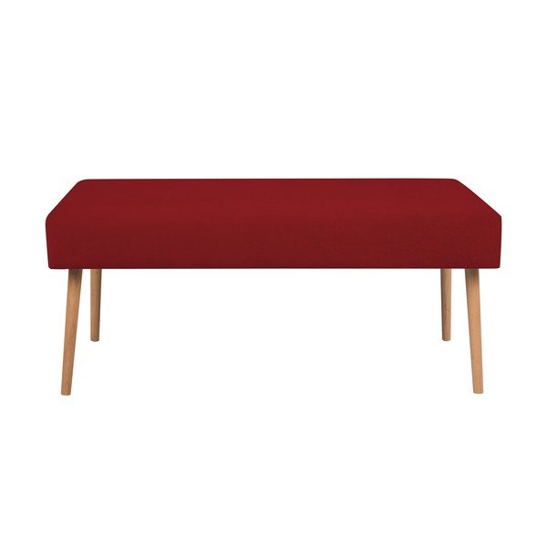 Червена пейка Бергамот - Mazzini Sofas-image-2