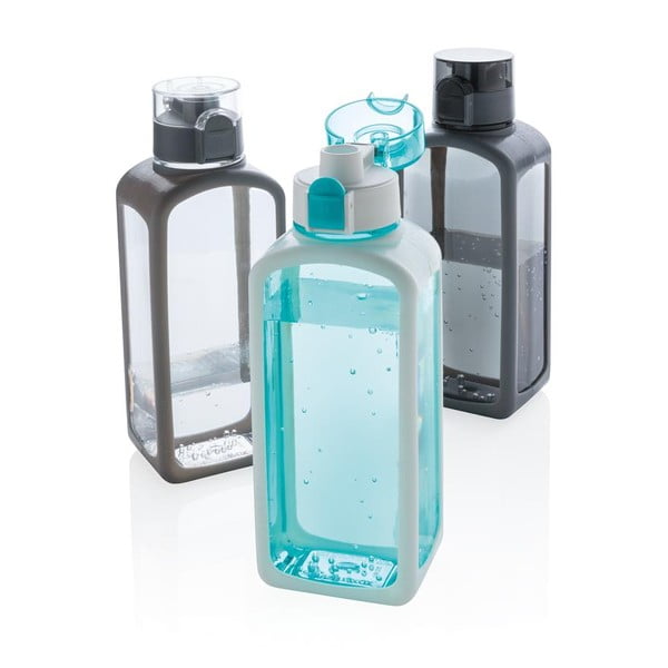 Черна заключваща се бутилка с автоматично отваряне XD Design Collection, 600 ml - XD Design-image-1