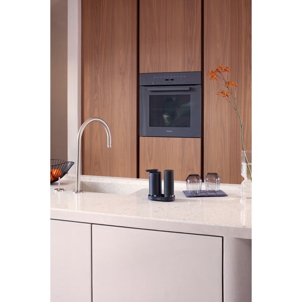 Сива пластмасова стойка за препарати SinkStyle – Brabantia-image-1
