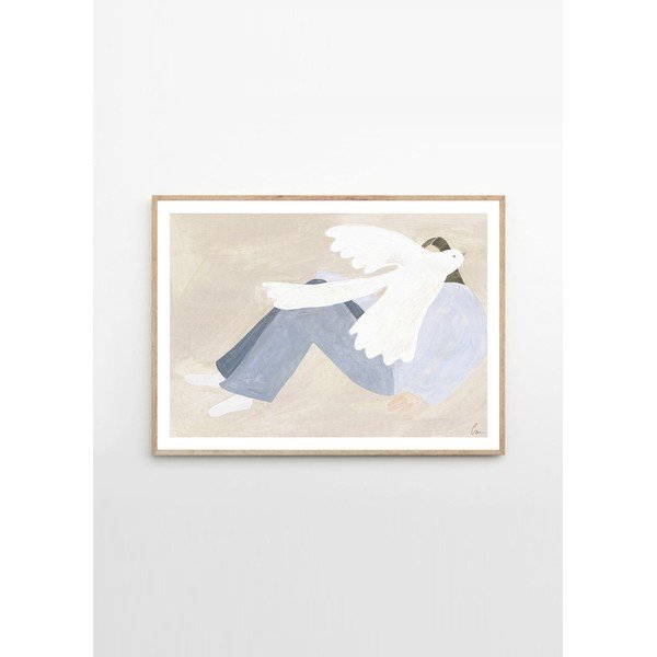 Постер 70x50 cm Bright Bird – Clara Schicketanz – The Poster Club-image-3